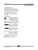 Preview for 30 page of Terex Genie Z-34/22 IC Service And Repair Manual