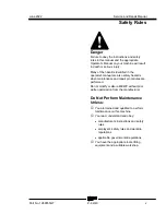 Preview for 5 page of Terex Genie Z-40 Service And Repair Manual