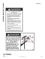 Preview for 22 page of Terex HI-RANGER TM Series Operator'S Manual