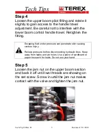 Preview for 5 page of Terex Optima TC Tech Tips