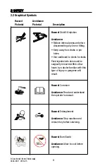 Предварительный просмотр 9 страницы Terex R190T-ROW Operation And Maintenance Manual