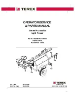 Terex RL4000D2 Operator, Service & Parts Manual preview