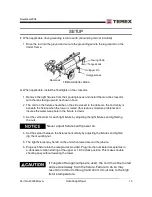 Предварительный просмотр 14 страницы Terex RL4000D2 Operator, Service & Parts Manual