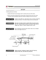 Предварительный просмотр 15 страницы Terex RL4000D2 Operator, Service & Parts Manual