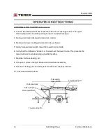 Предварительный просмотр 19 страницы Terex RL4000D2 Operator, Service & Parts Manual