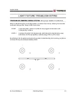 Предварительный просмотр 30 страницы Terex RL4000D2 Operator, Service & Parts Manual