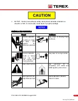 Предварительный просмотр 16 страницы Terex RT200-1 Operator'S Manual