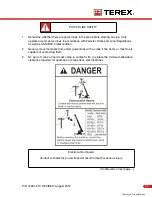 Предварительный просмотр 38 страницы Terex RT200-1 Operator'S Manual