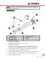 Предварительный просмотр 62 страницы Terex RT200-1 Operator'S Manual