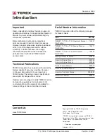 Preview for 2 page of Terex T12009-000101 Service Manual