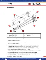 Preview for 64 page of Terex T300-1 Operator'S Manual