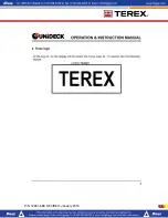 Preview for 112 page of Terex T300-1 Operator'S Manual