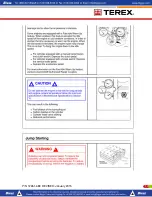 Preview for 178 page of Terex T300-1 Operator'S Manual