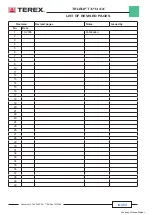 Preview for 6 page of Terex Telelift 3713 SX Service Manual