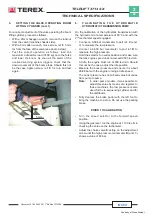 Preview for 42 page of Terex Telelift 3713 SX Service Manual