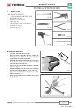 Preview for 57 page of Terex Telelift 3713 SX Service Manual