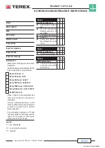 Preview for 92 page of Terex Telelift 3713 SX Service Manual