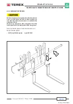 Preview for 105 page of Terex Telelift 3713 SX Service Manual