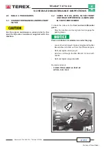 Preview for 122 page of Terex Telelift 3713 SX Service Manual