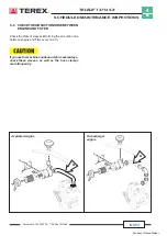 Preview for 126 page of Terex Telelift 3713 SX Service Manual