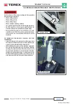 Preview for 134 page of Terex Telelift 3713 SX Service Manual