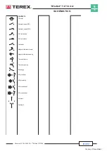 Preview for 174 page of Terex Telelift 3713 SX Service Manual