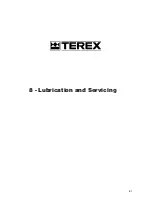 Preview for 113 page of Terex TR100 Operation Manual