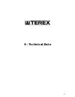 Preview for 123 page of Terex TR100 Operation Manual