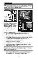 Preview for 72 page of Terex TSV-70 Operation And Maintenance Manual