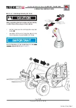 Preview for 56 page of TEREXLIFT Agrilift 625 Operator'S Handbook Manual