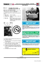 Preview for 87 page of TEREXLIFT Agrilift 625 Operator'S Handbook Manual