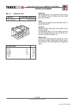 Preview for 115 page of TEREXLIFT Agrilift 625 Operator'S Handbook Manual