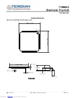 Preview for 71 page of Teridian 71M6403 Manual