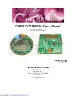 Teridian 71M6513 User Manual preview