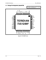 Preview for 118 page of Teridian 73S1209F Datasheet