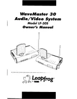 Предварительный просмотр 1 страницы TERK Technologies WaveMaster 30 LF-30S Owner'S Manual