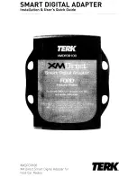 Предварительный просмотр 1 страницы TERK Technologies XMDFOR100 Installation & User'S Quick Manual