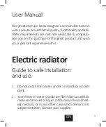 Предварительный просмотр 3 страницы TERMA MOA 43D User Manual