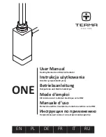 Preview for 1 page of TERMA ONE User Manual