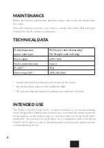 Preview for 6 page of TERMA VOLTAN 1kW User Manual