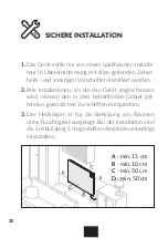 Предварительный просмотр 30 страницы TERMA VOLTAN 1kW User Manual