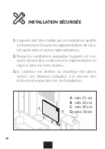 Предварительный просмотр 44 страницы TERMA VOLTAN 1kW User Manual