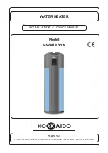 Termal HOKKAIDO HWMI 300 A Installation & User Manual предпросмотр