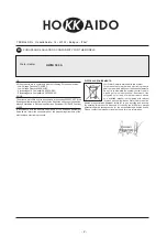 Preview for 2 page of Termal HOKKAIDO HWMI 300 A Installation & User Manual