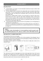 Preview for 16 page of Termal TMCZ 105 F User Manual