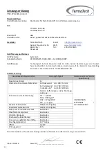 Preview for 20 page of TermaTech S01-560 User And Mounting Manual