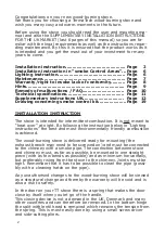 Preview for 2 page of TermaTech TT22 User And Mounting Manual