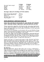 Preview for 12 page of TermaTech TT22 User And Mounting Manual