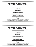 Preview for 1 page of Termikel KFC 6110 User Manual