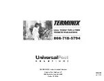 Preview for 16 page of Terminix AllClear 2000 EDITION Operator'S Manual